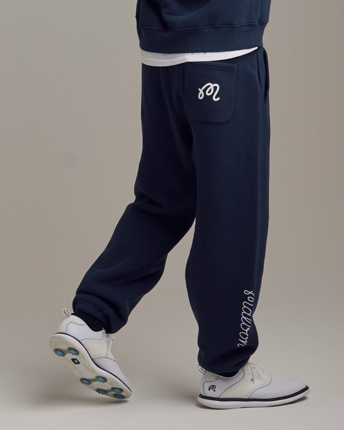 Clubhouse Sweatpant - Navy Malbon Men