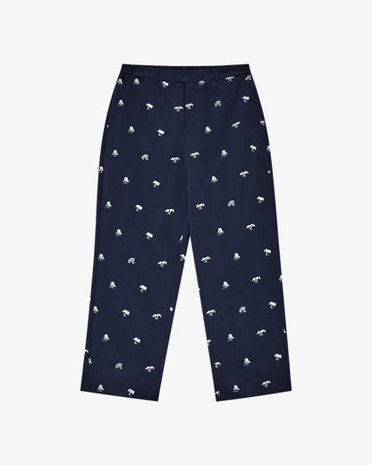 Torrey Pines Pant - Baritone Blue Malbon Men