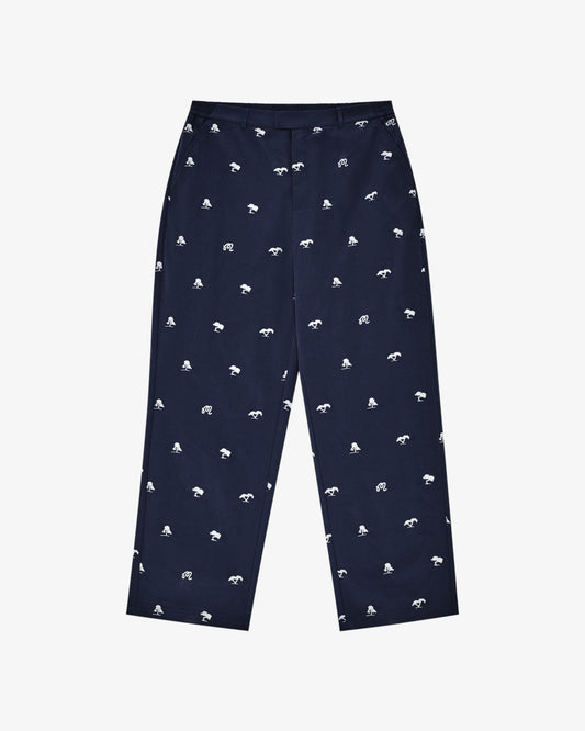 Torrey Pines Pant - Baritone Blue Malbon Men