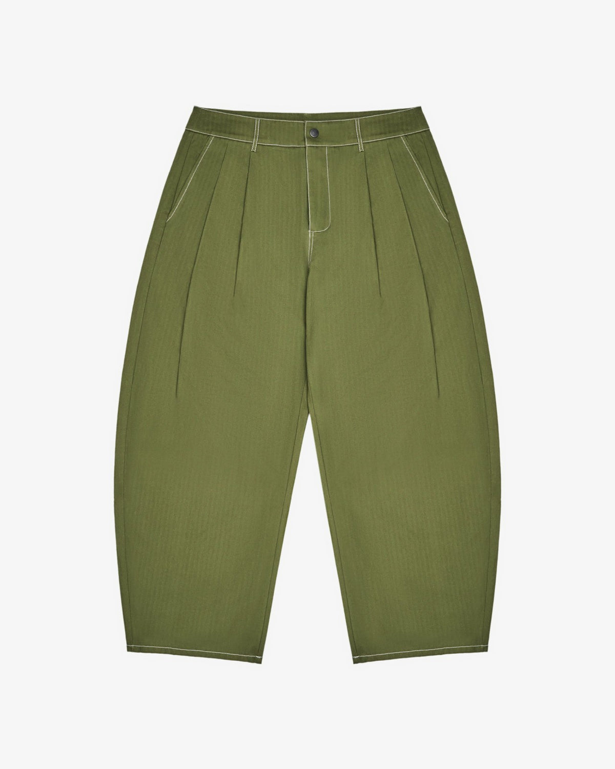 Station Pant - Military Green Malbon Men