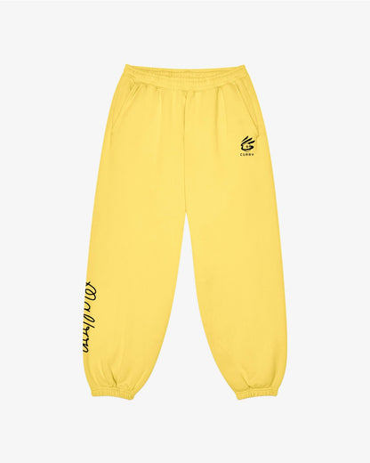 Curry Brand Clubhouse Sweatpant - Yellow Malbon Men