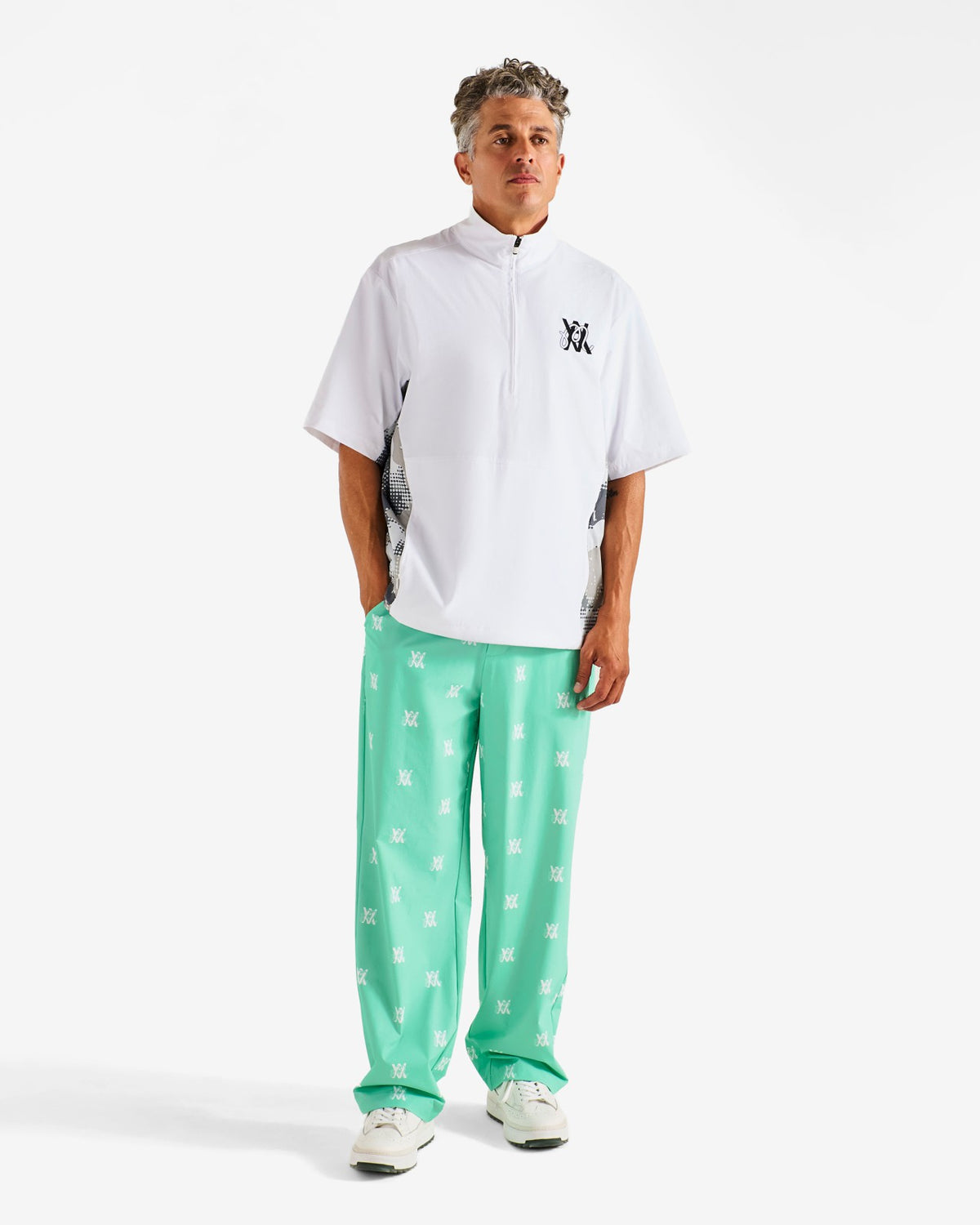 Arsham Monogram Pant - Arsham Green Malbon Men