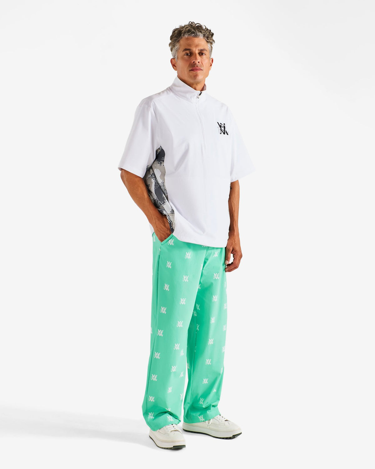 Arsham Monogram Pant - Arsham Green Malbon Men