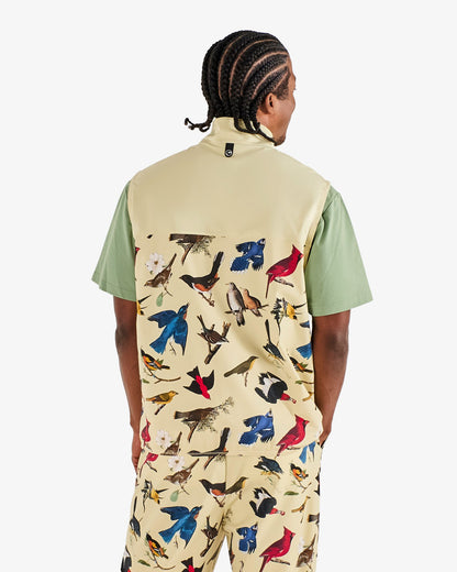 Birds Of Georgia Magnolia Pant - Bird Print Malbon Men
