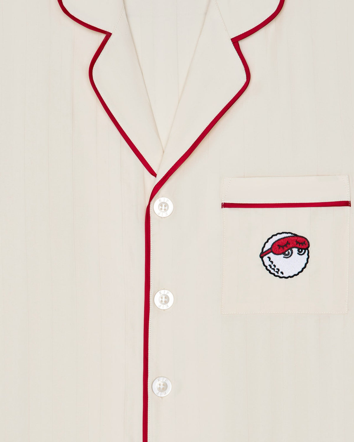 Kip Men'S Premium Cotton Pajama Set - Beige Malbon Men