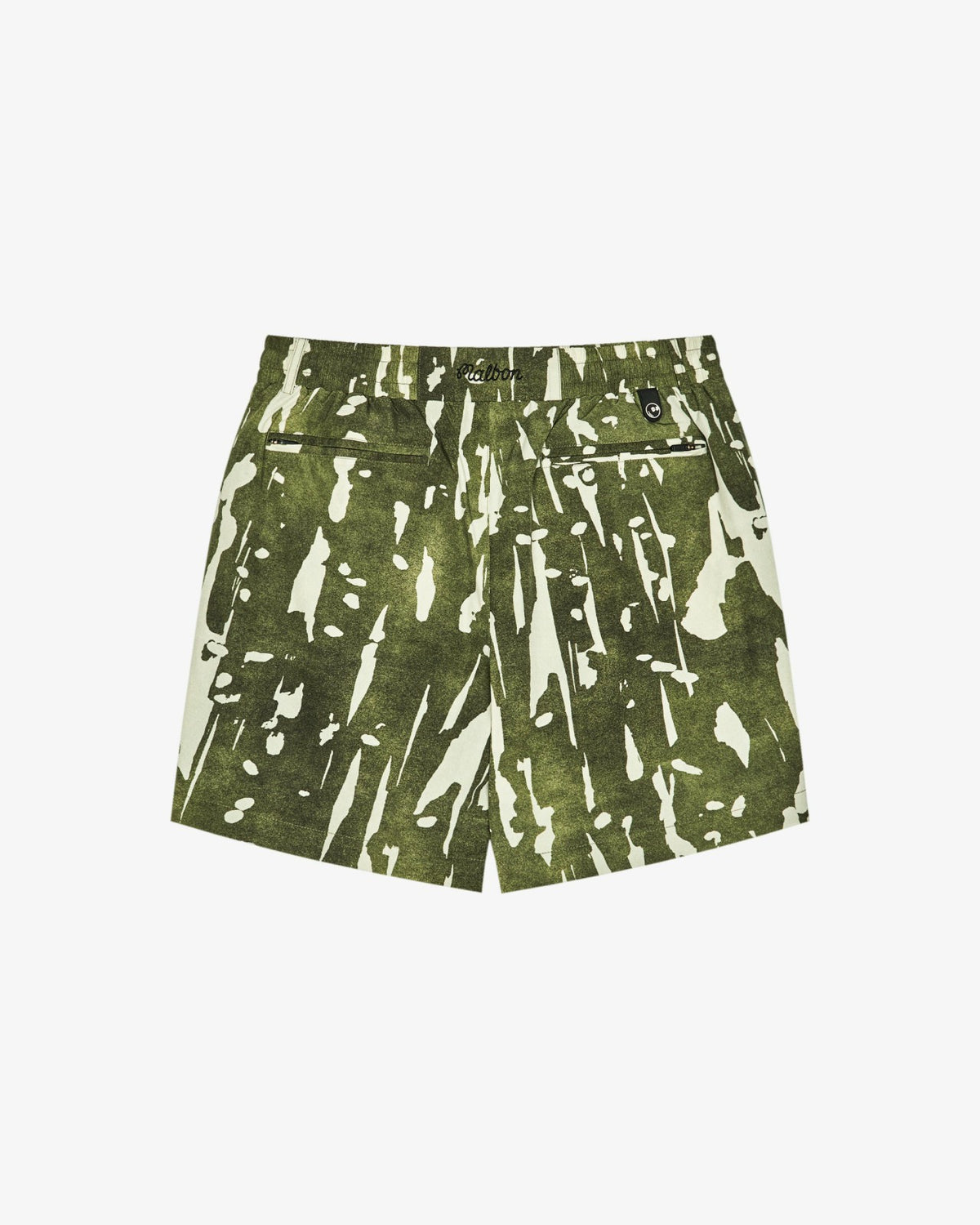 Scooter Inkwash Short - Olive Inkwash Malbon Men