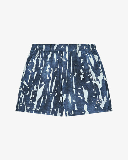 Scooter Inkwash Short - Navy Inkwash Malbon Men