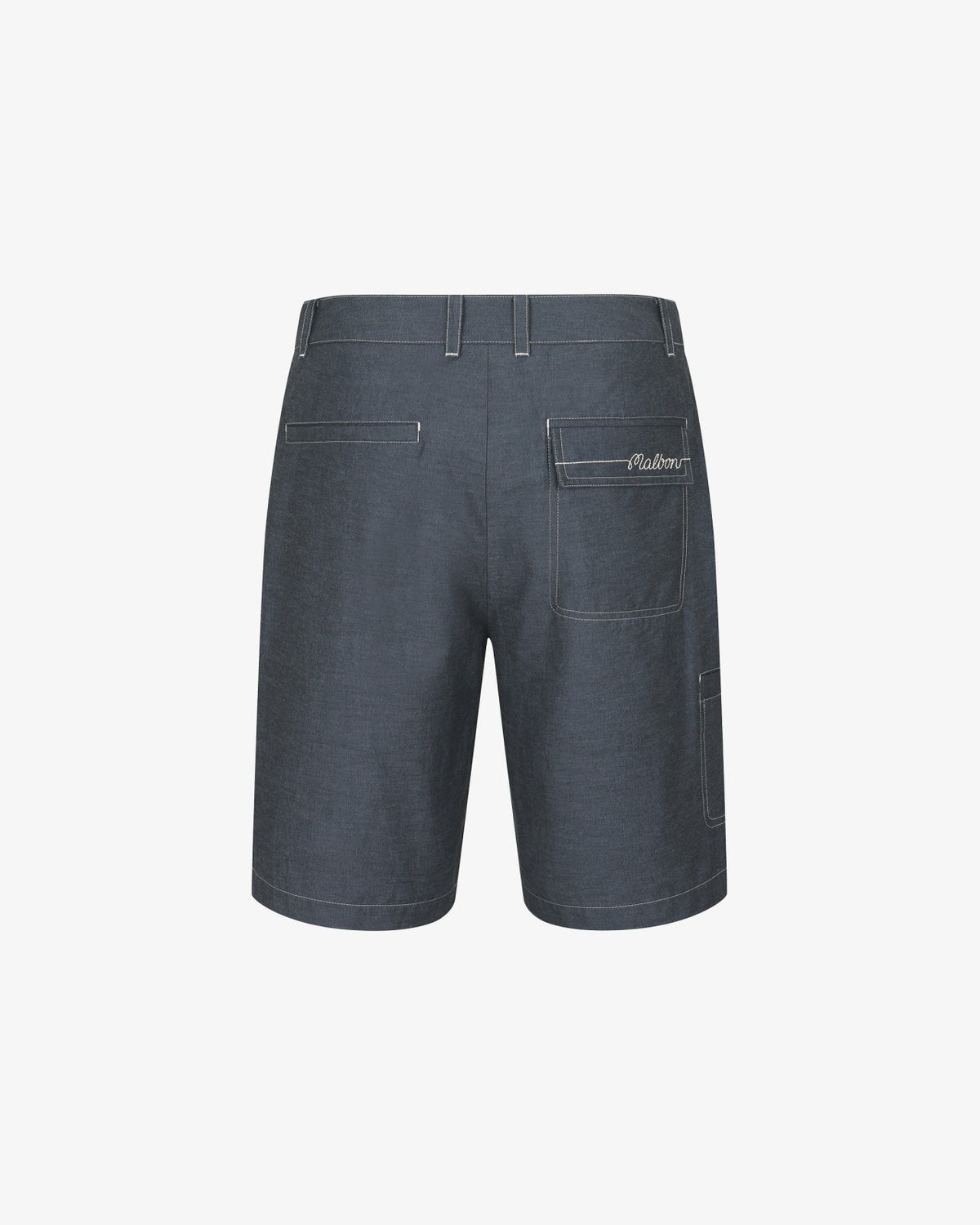 Studio Seoul Stitch-Point Short - Navy Malbon Men
