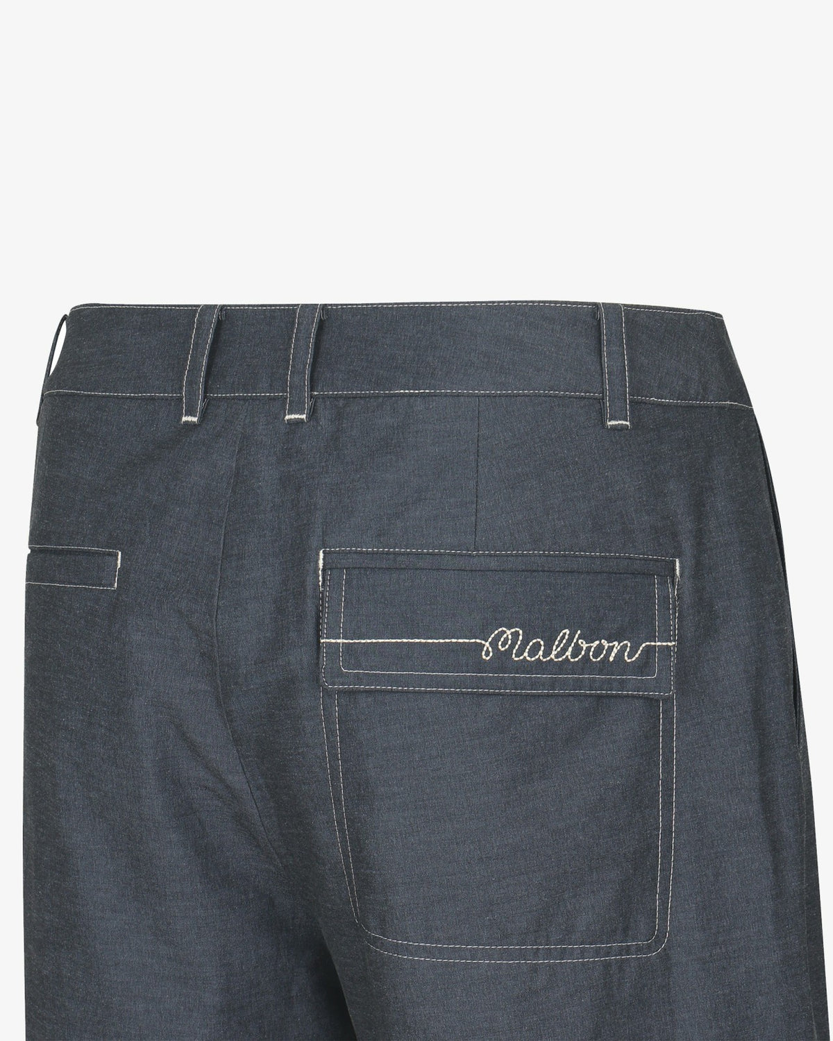 Studio Seoul Stitch-Point Short - Navy Malbon Men