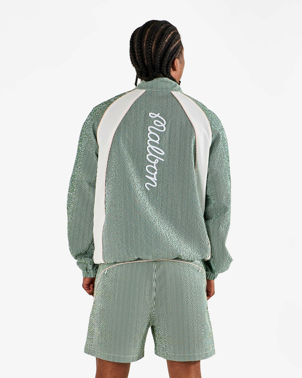 Valero Short - Garden Green Multi Malbon Men
