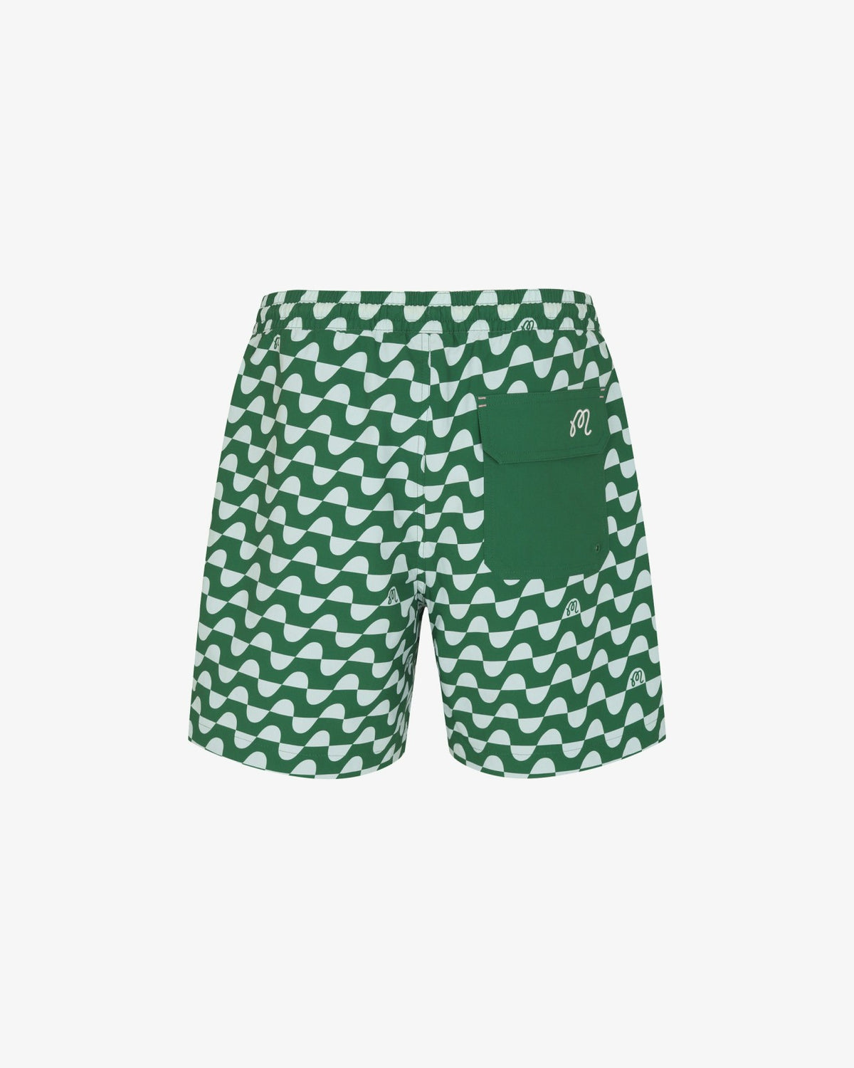 Studio Seoul Printed Trunks - Green Malbon Men