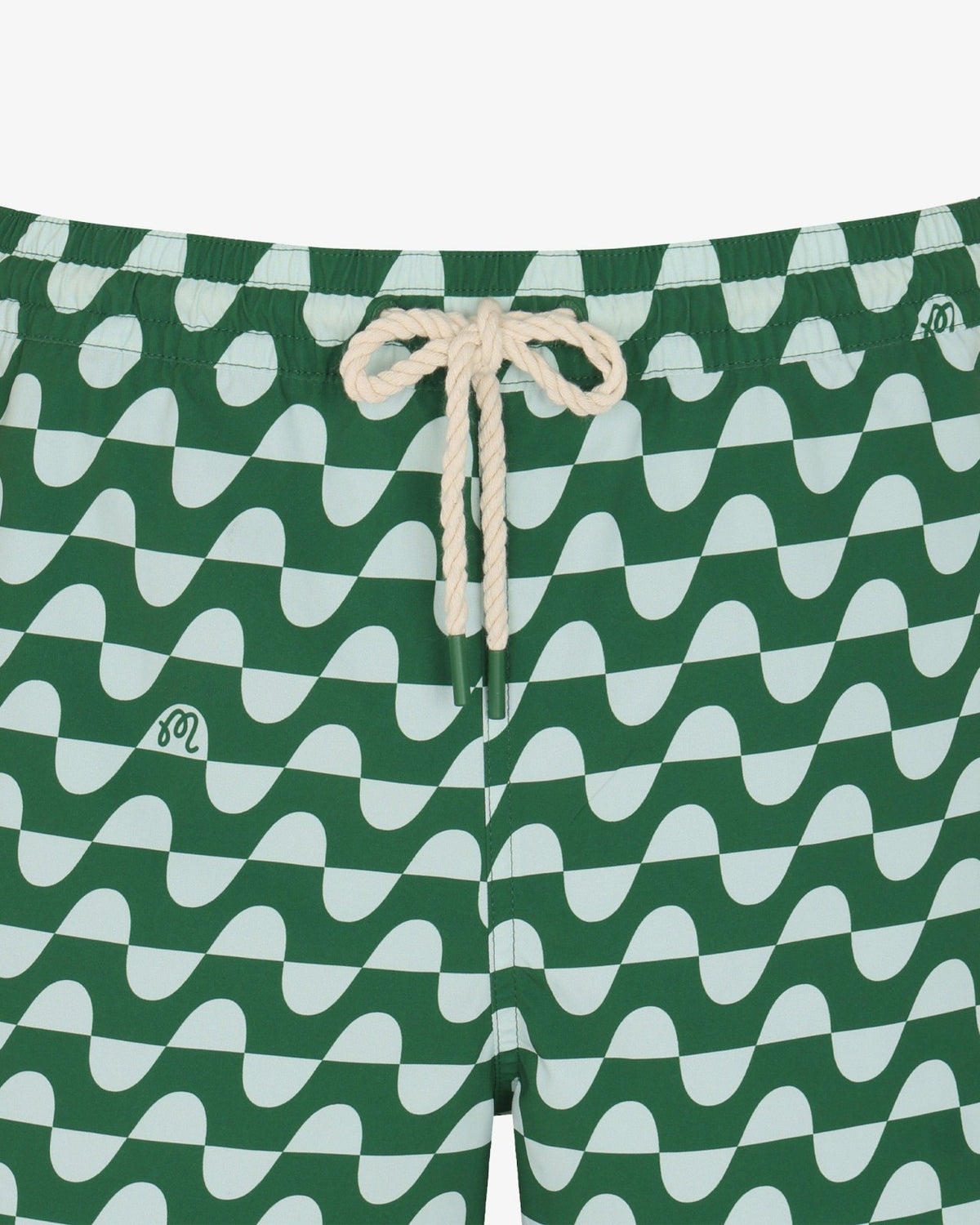Studio Seoul Printed Trunks - Green Malbon Men