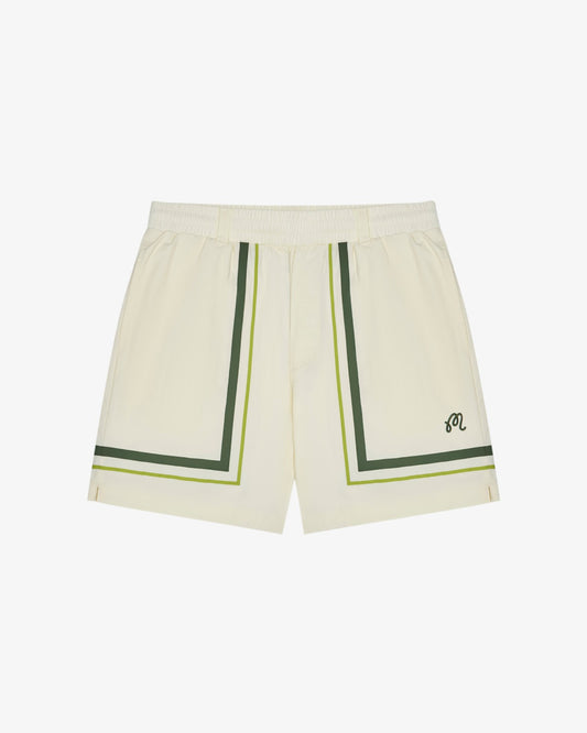 Scooter Playa Short - Cream Malbon Men