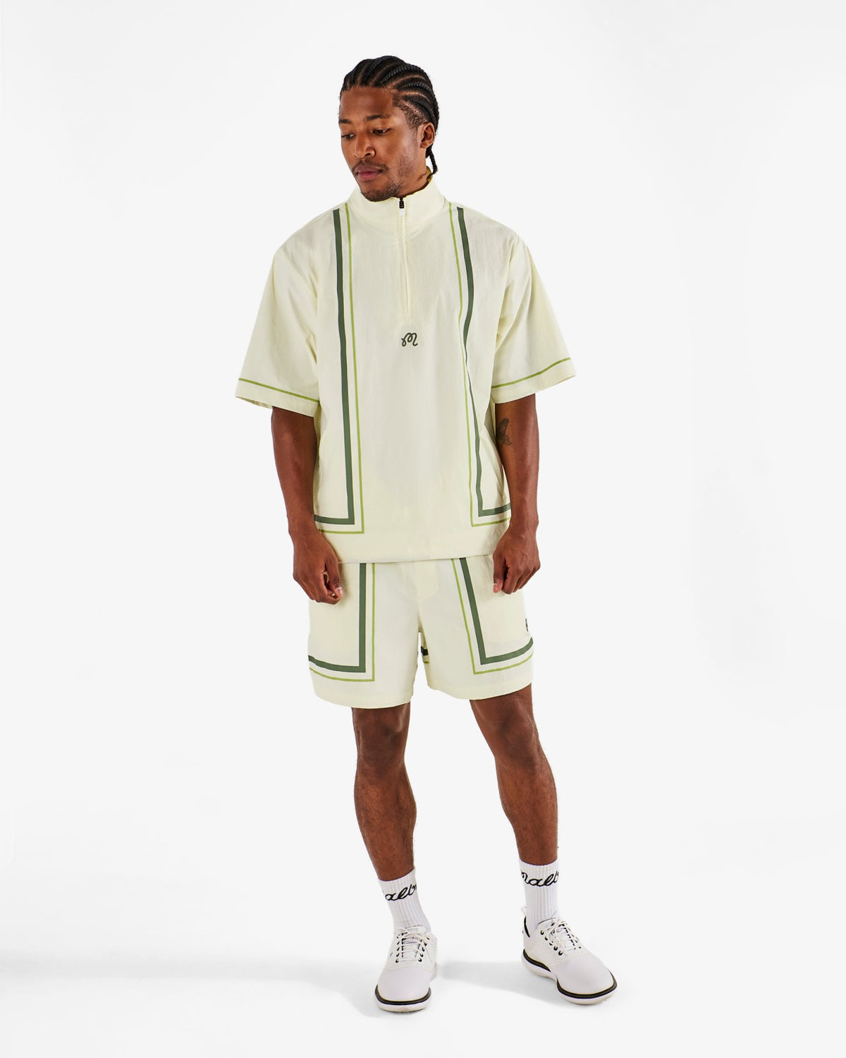 Scooter Playa Short - Cream Malbon Men