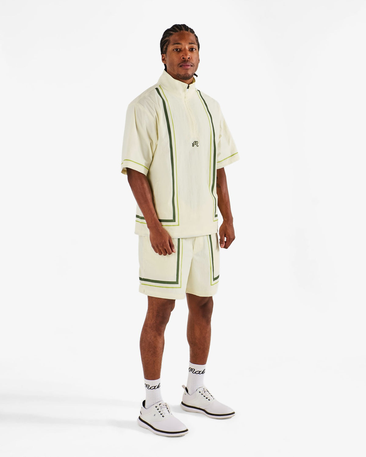 Scooter Playa Short - Cream Malbon Men