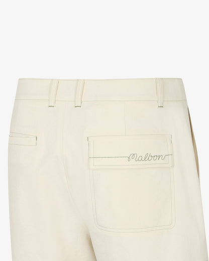 Studio Seoul Stitch-Point Short - Cream Malbon Men