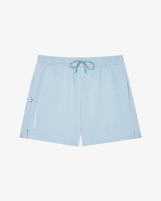 Performance Poly Tech Short - Subdued Blue Malbon Men