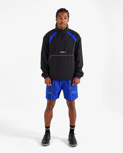 Knicks Mesh Basket Pocket Short - Blue Malbon Men