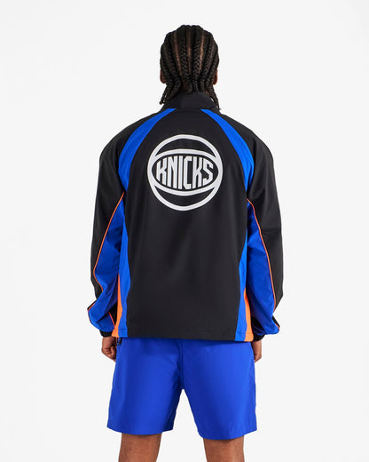 Knicks Mesh Basket Pocket Short - Blue Malbon Men