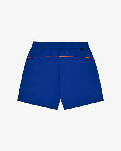 Knicks Mesh Basket Pocket Short - Blue Malbon Men