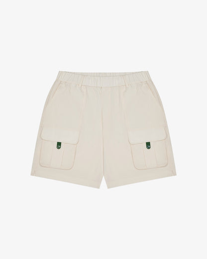 Bass Club Seersucker Windshort - Ivory Malbon Men