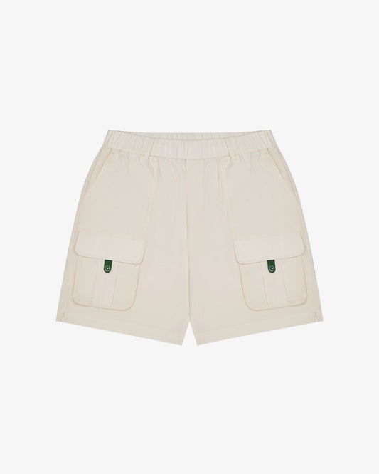 Bass Club Seersucker Windshort - Ivory Malbon Men