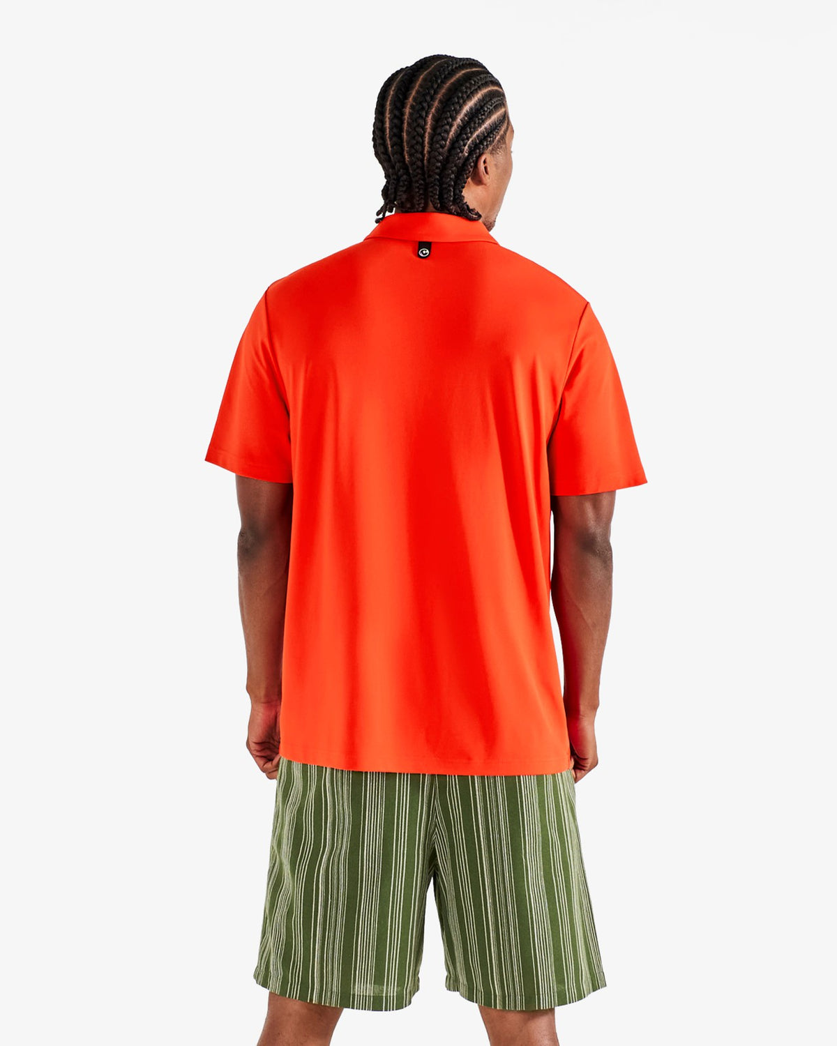 Arena Short - Chive Stripe Malbon Men