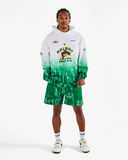 Mesh Basket Pocket Short - Divot Camo Jungle Malbon Men