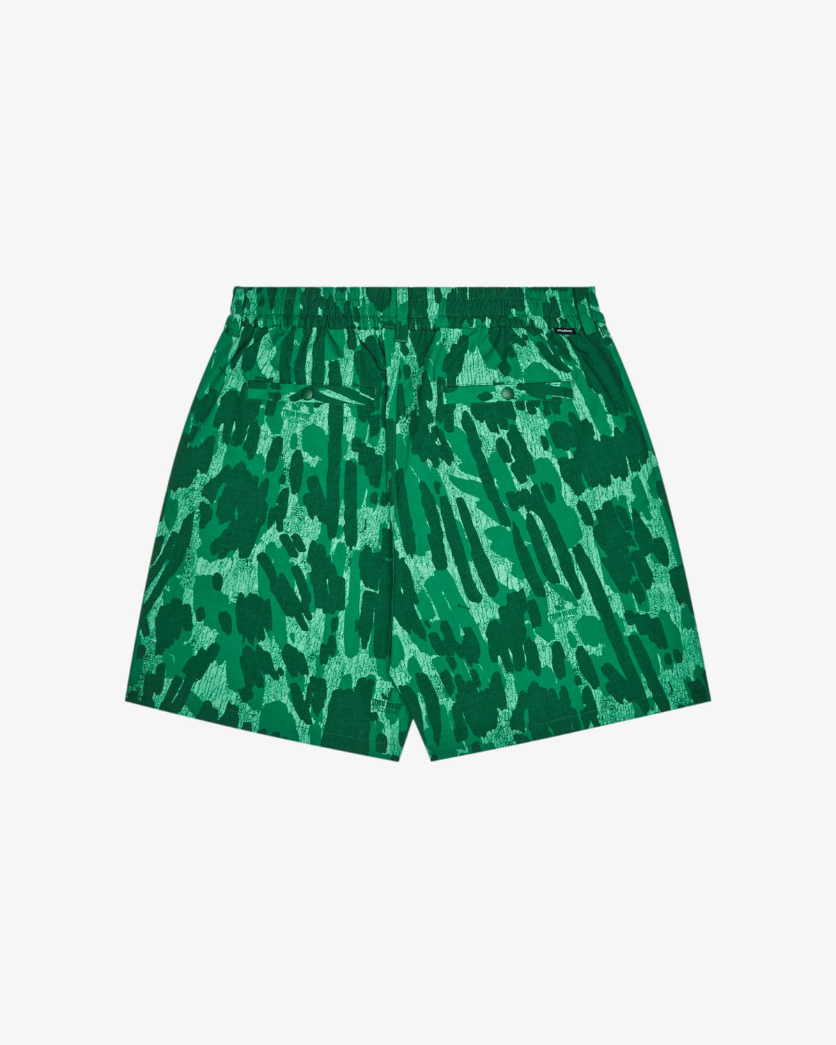 Mesh Basket Pocket Short - Divot Camo Jungle Malbon Men