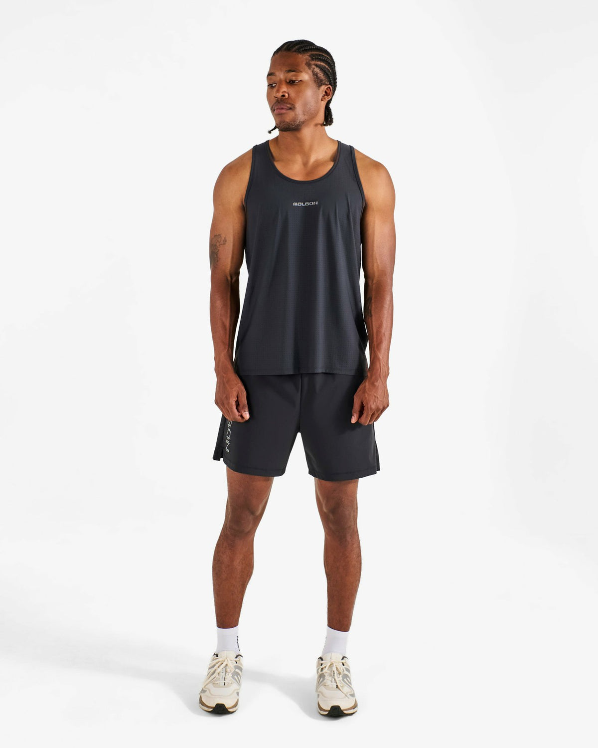 Mrc Tech Short - Jet Black Malbon Men