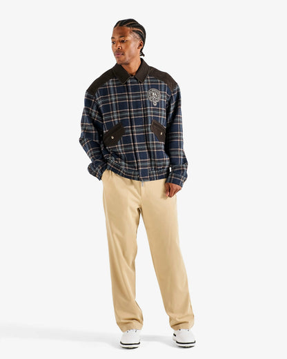 Bushmills Jacket - Blue Plaid Malbon Men