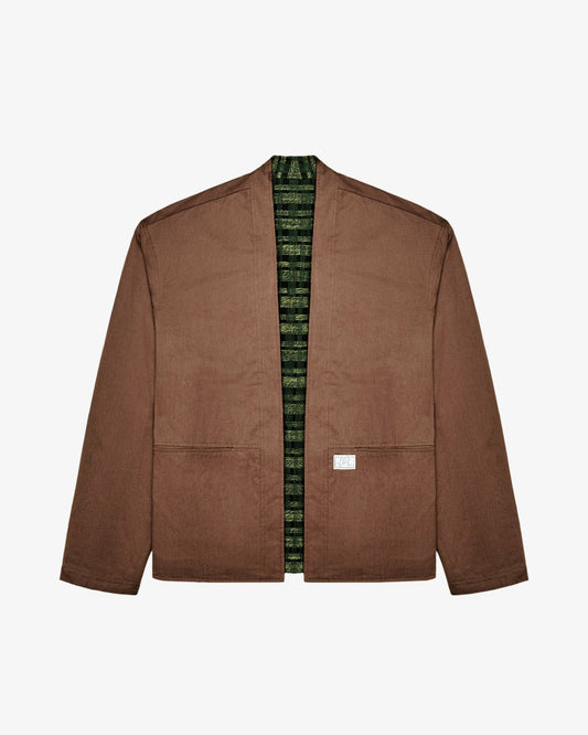 Grounds Reversible Jacket - Brown Malbon Men