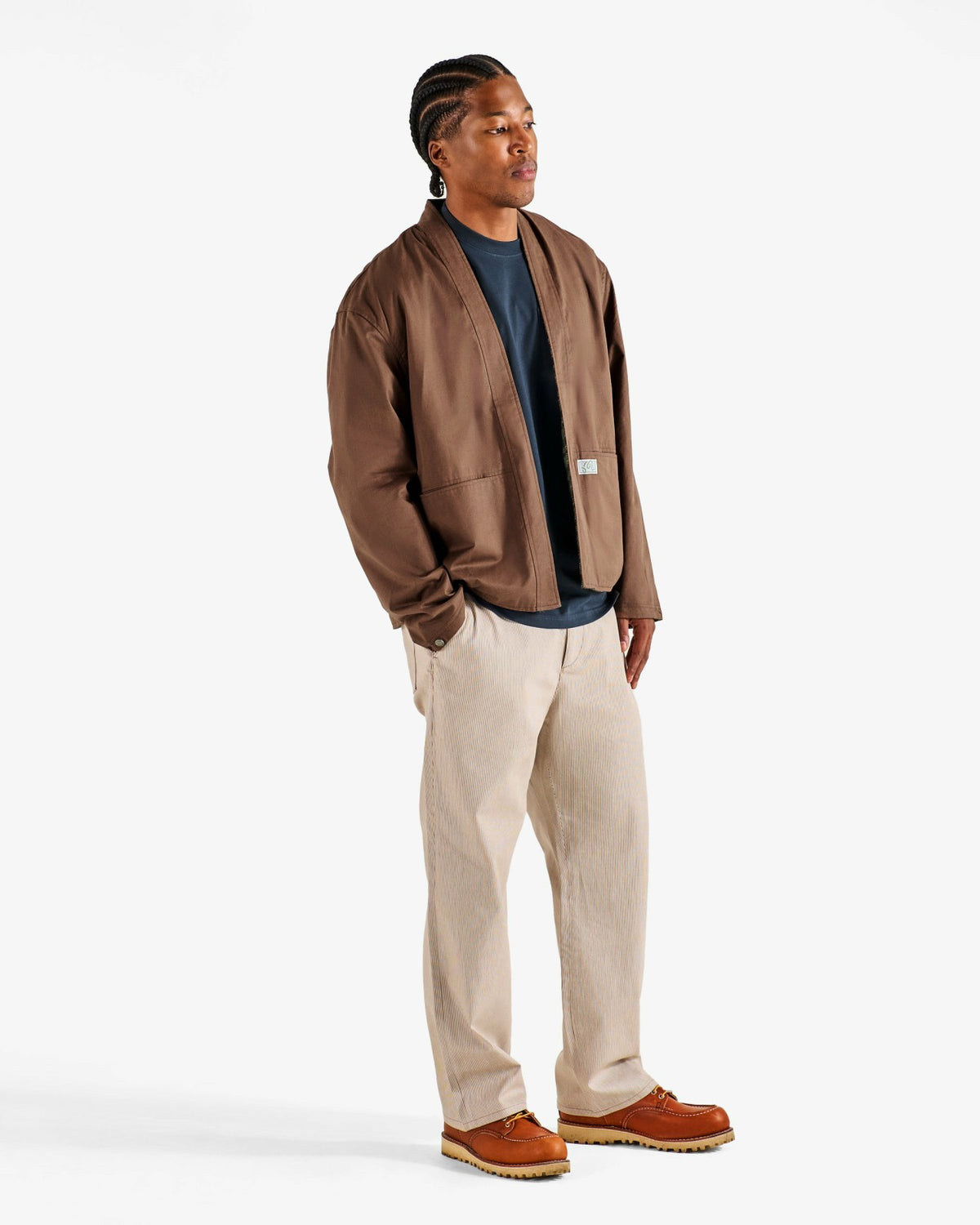 Grounds Reversible Jacket - Brown Malbon Men