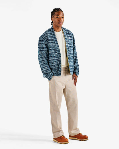 Grounds Reversible Jacket - Military Green Malbon Men
