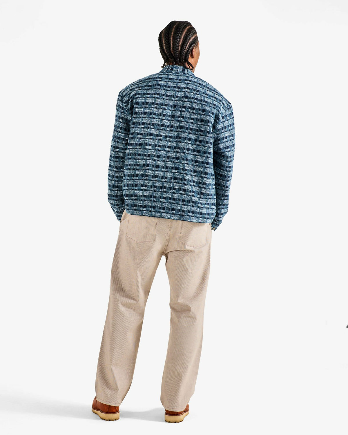 Grounds Reversible Jacket - Military Green Malbon Men