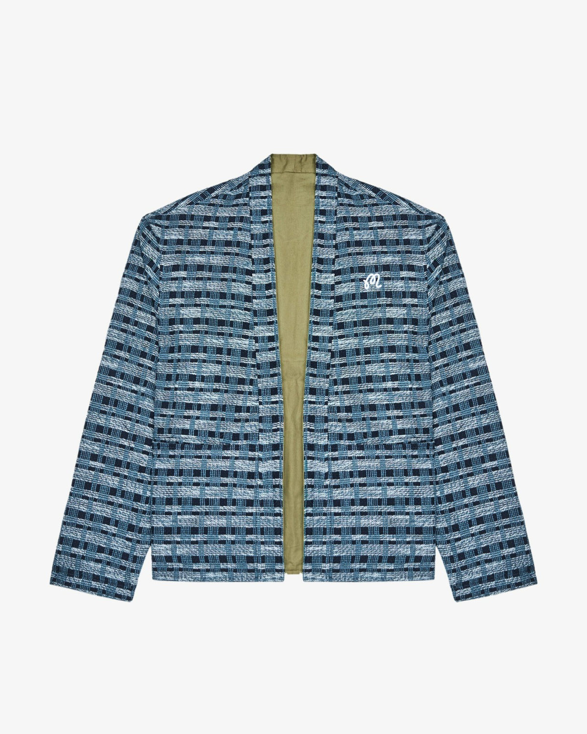 Grounds Reversible Jacket - Military Green Malbon Men