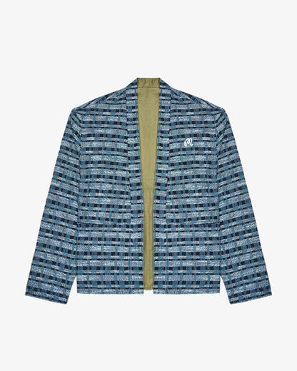 Grounds Reversible Jacket - Military Green Malbon Men