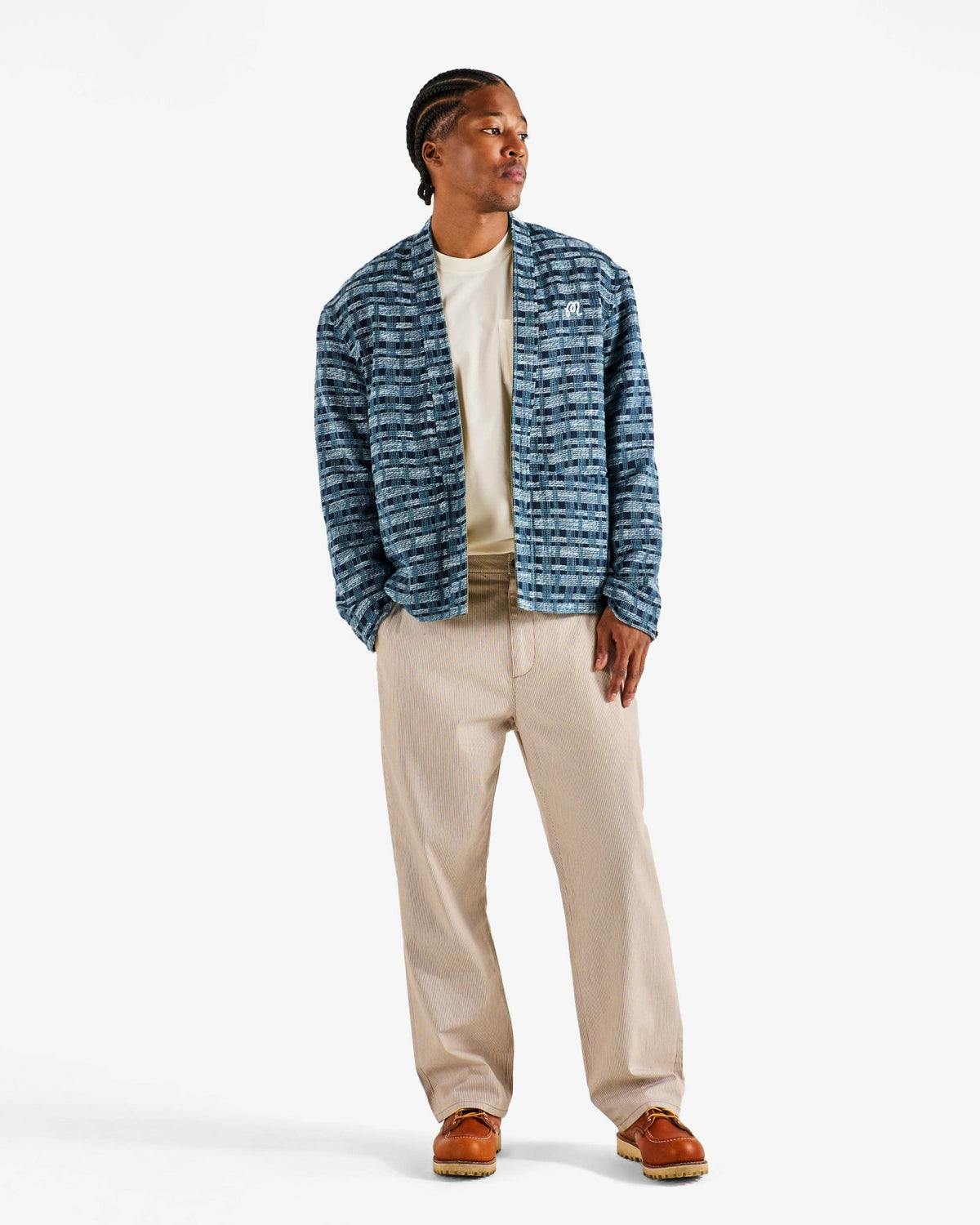 Grounds Reversible Jacket - Military Green Malbon Men
