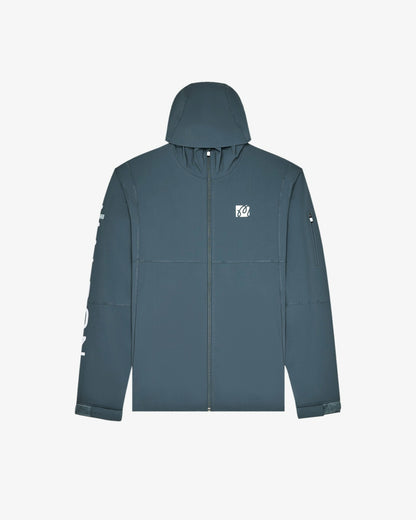 Performance Full Zip Shell Jacket - Dark Slate Malbon Men