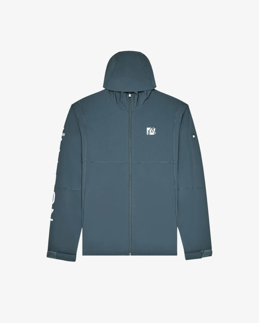 Performance Full Zip Shell Jacket - Dark Slate Malbon Men