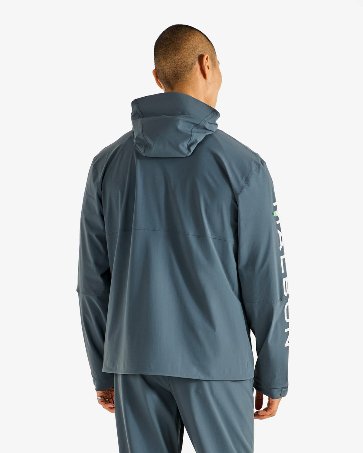 Performance Full Zip Shell Jacket - Dark Slate Malbon Men