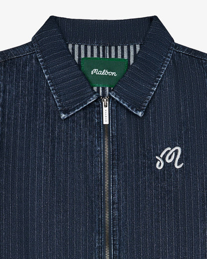 Foreman Jacket - Blueberry Malbon Men