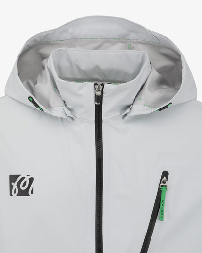 Studio Seoul 3-Layer Tech Mens Jacket - Light Grey Malbon Men