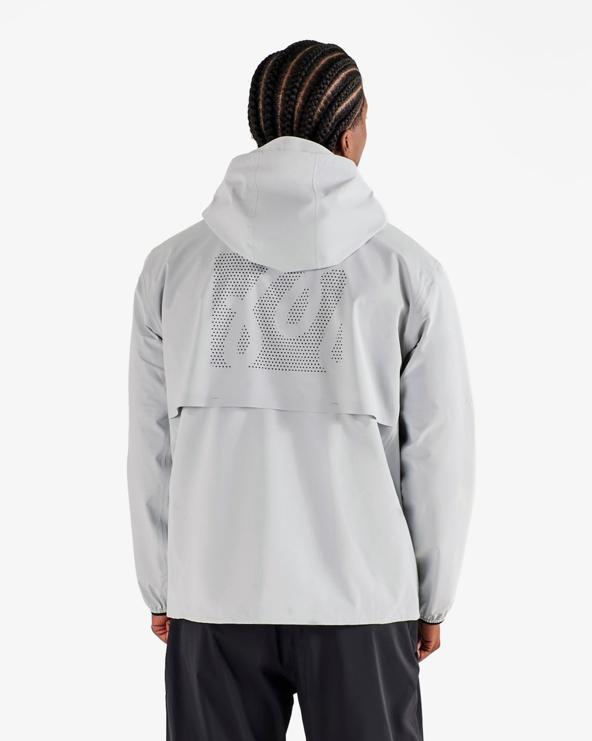 Studio Seoul 3-Layer Tech Mens Jacket - Light Grey Malbon Men