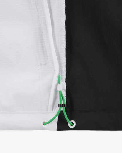 Studio Seoul Nylon Full Zip Jacket - White Malbon Men