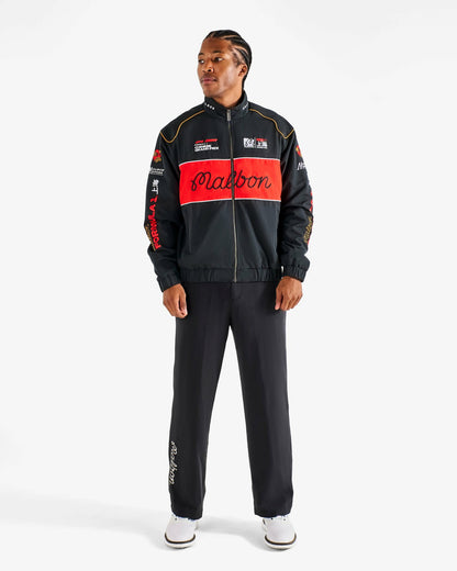 Gridlock Racing Jacket - Black Malbon Men