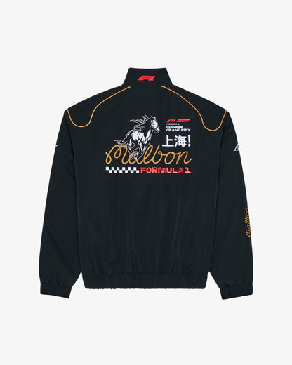Gridlock Racing Jacket - Black Malbon Men