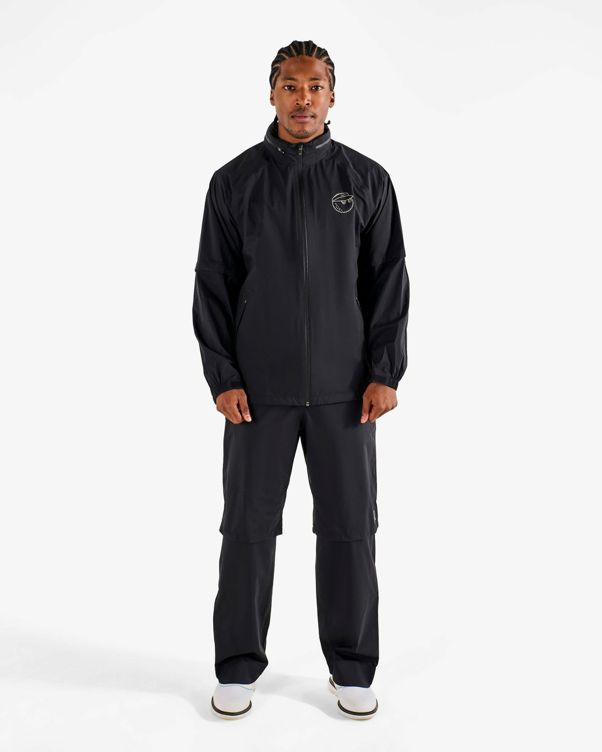 Studio Seoul Rain Jacket - Black Malbon Men