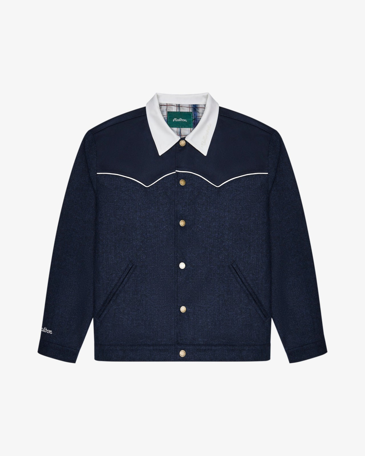 Bettinardi Western Jacket - Maritime Blue Malbon Men
