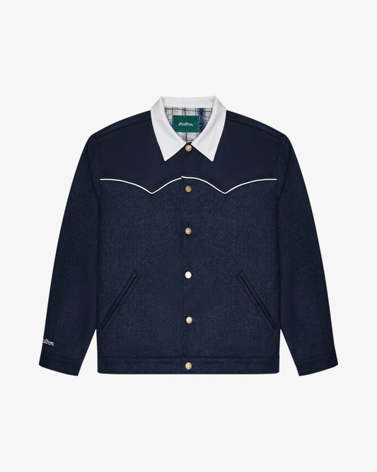 Bettinardi Western Jacket - Maritime Blue Malbon Men